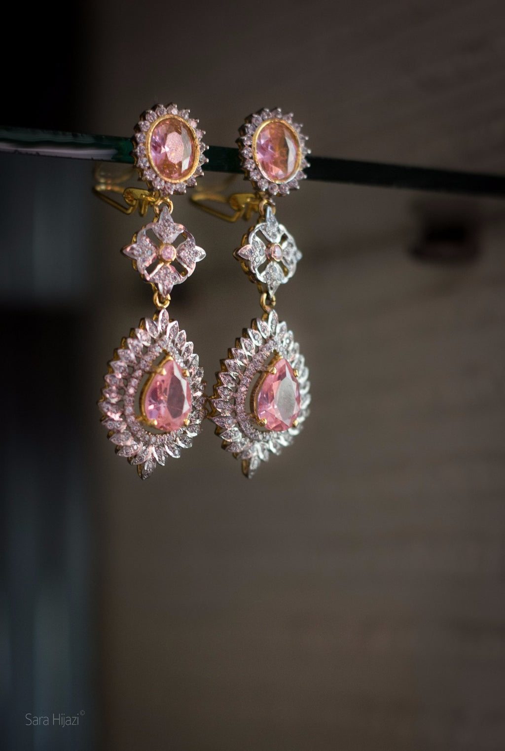 Pink Earrings