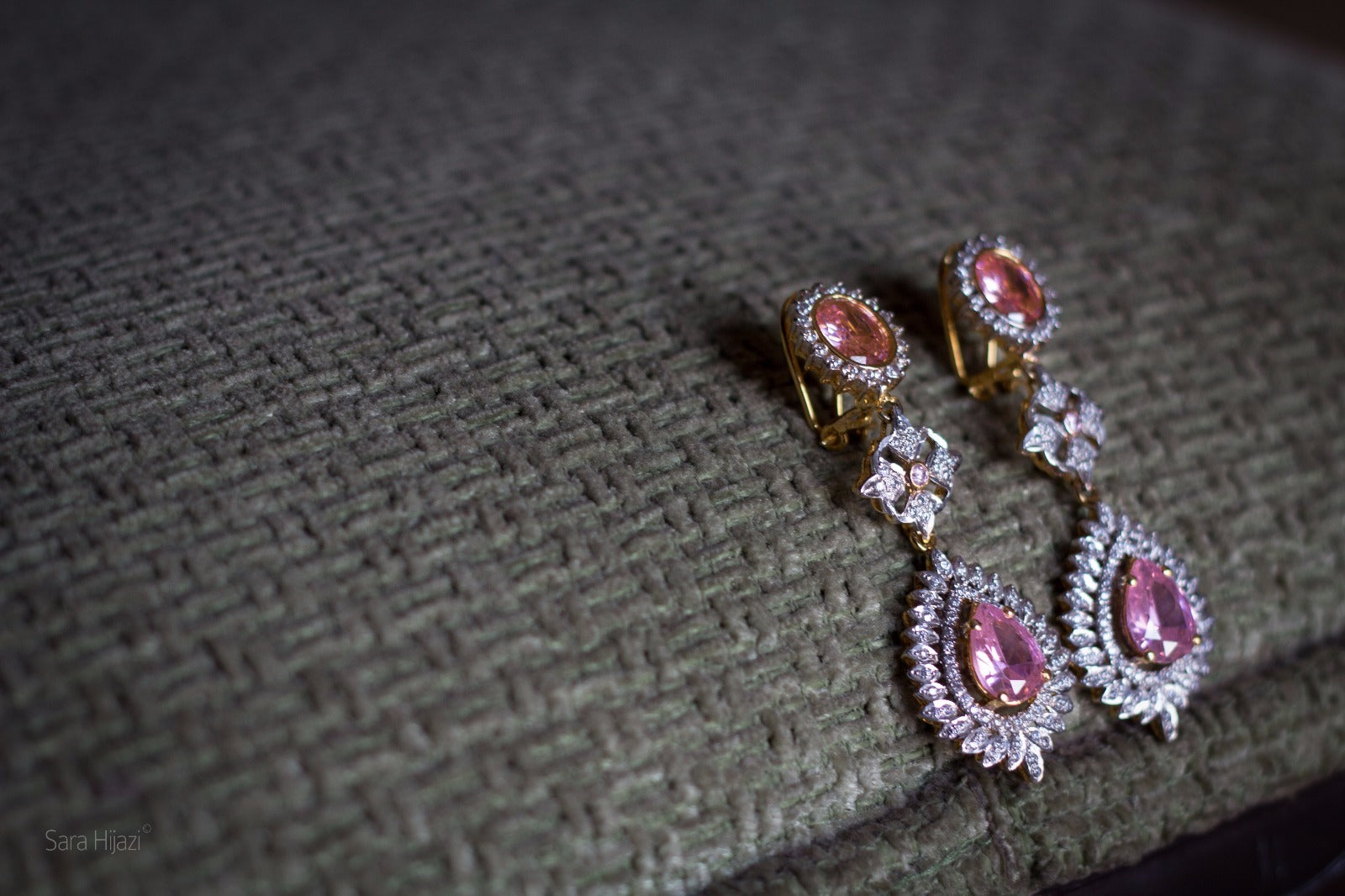 Pink Earrings
