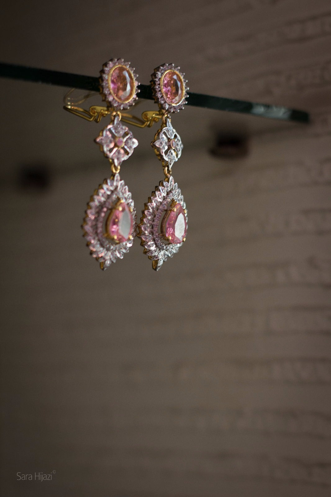 Pink Earrings