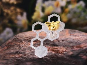 Honey Bee Earrings