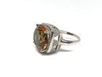 Square Big Stone Turkish Ring