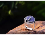 Blue Landscape Ring