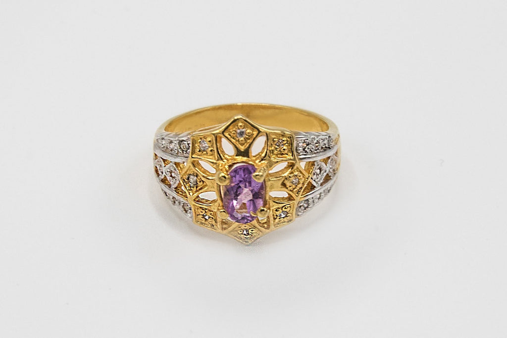 Purple Star Ring