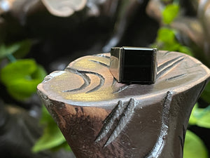 Aqeeq Square Men’s Ring