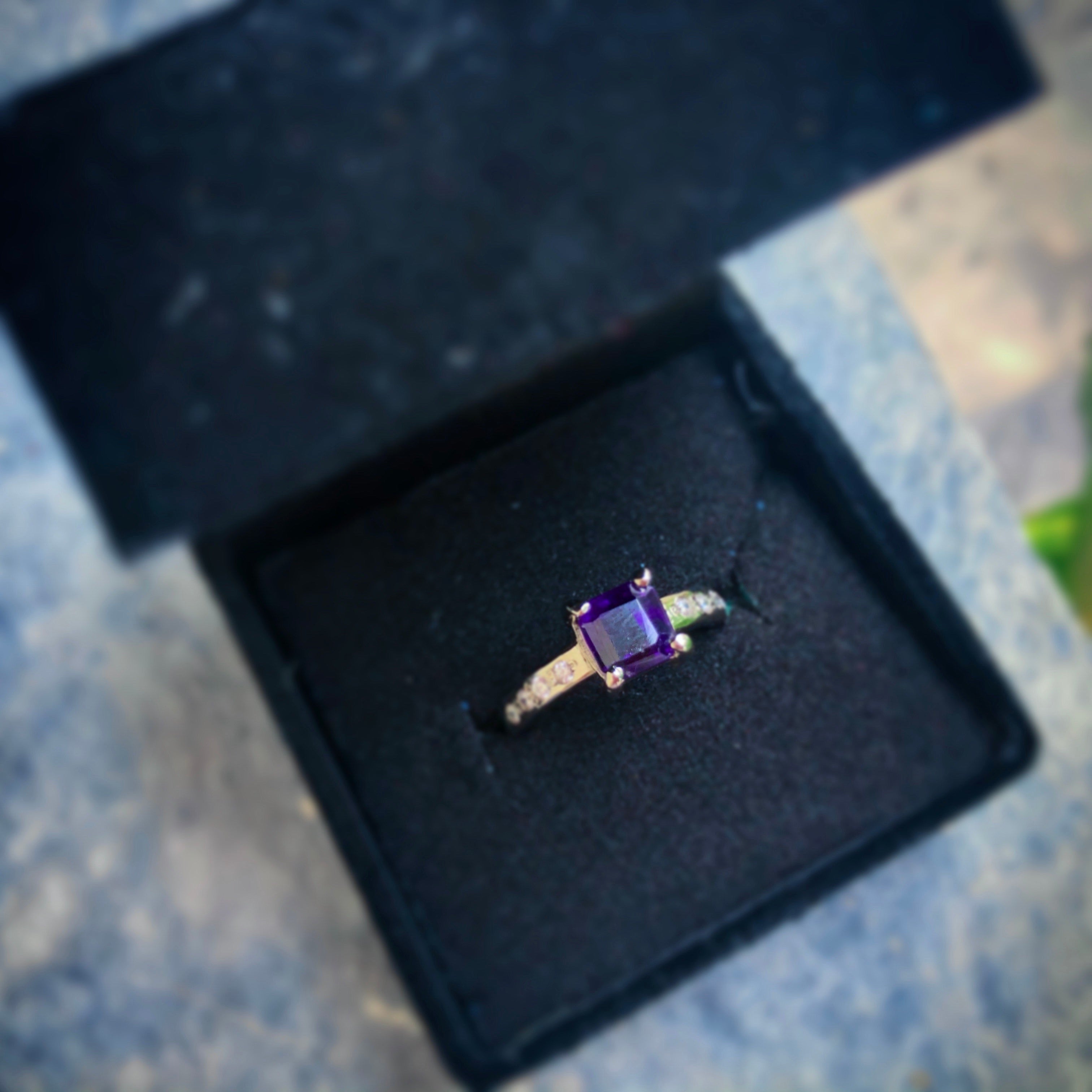 Real Amethyst Ring