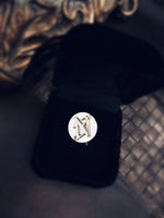 Letter N Coat Pin