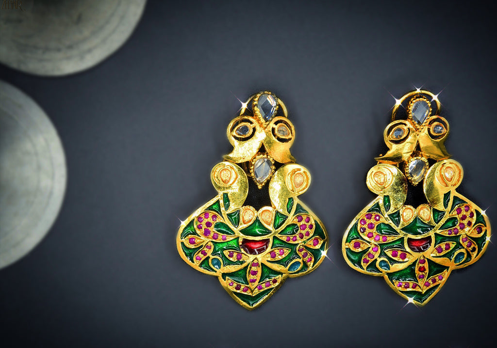 Meenakari Earrings