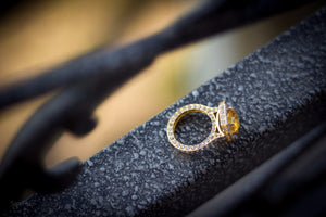 Champagne heaven ring