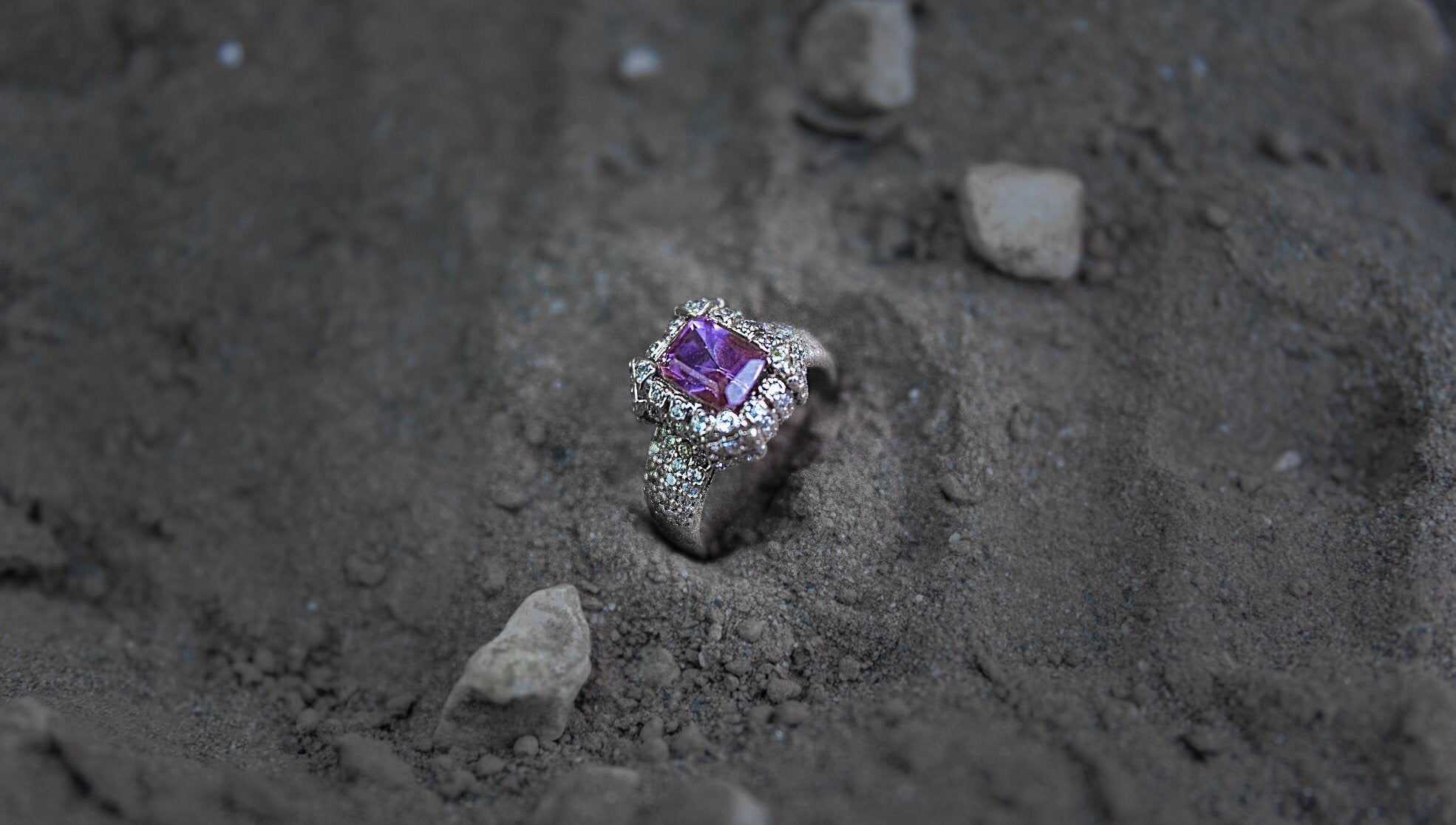 Purple Mania Ring