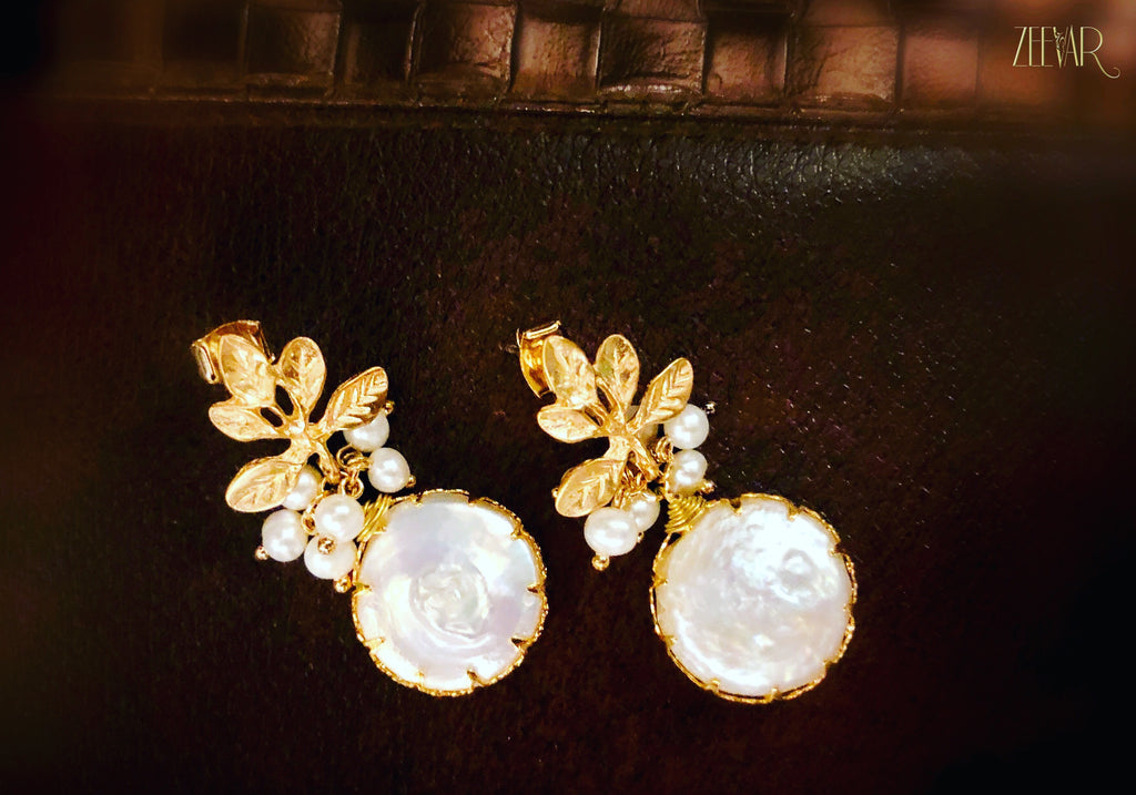 Mother of pearl earrings