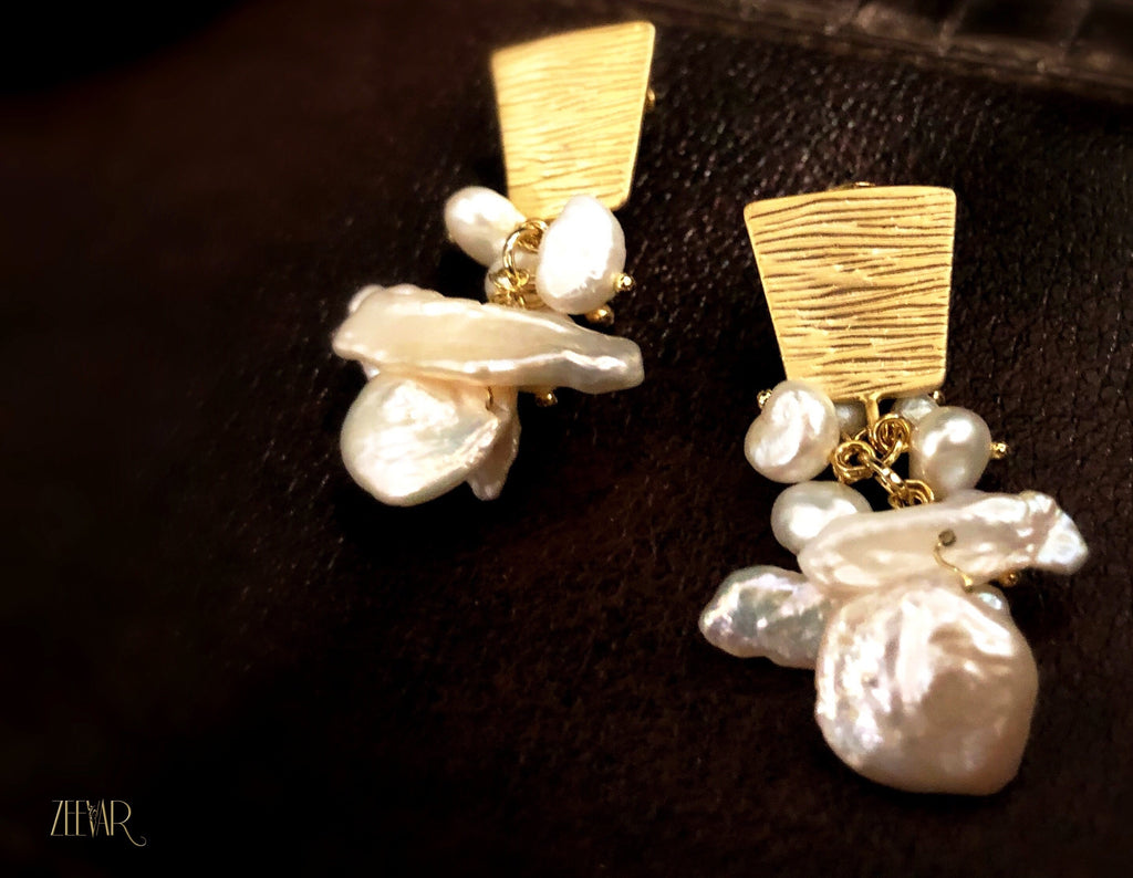 Mother of pearl earrings